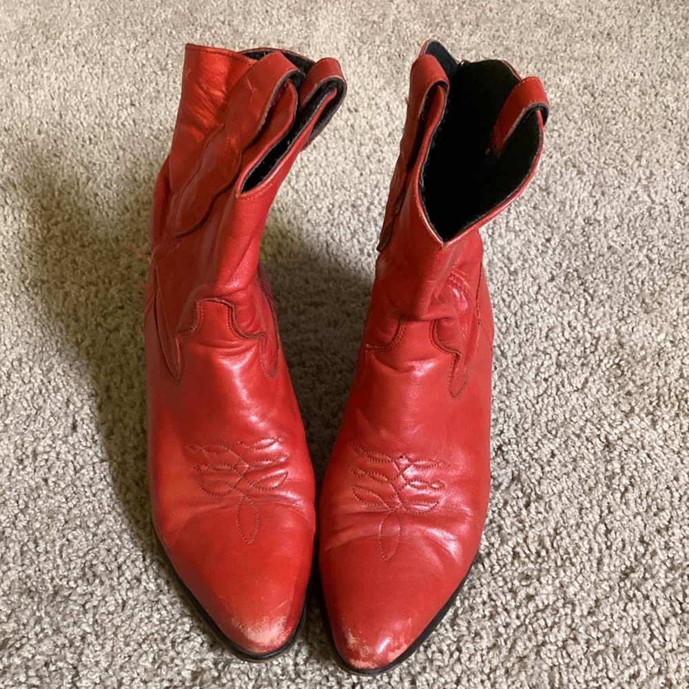 Red Cowboy Boots! - image 5